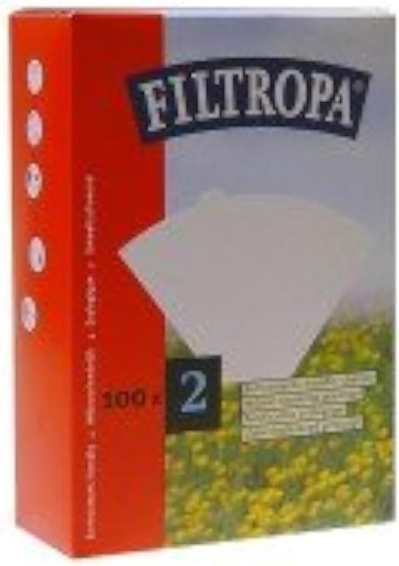 8620 Coffee Filters #2-100 Count, One Size White