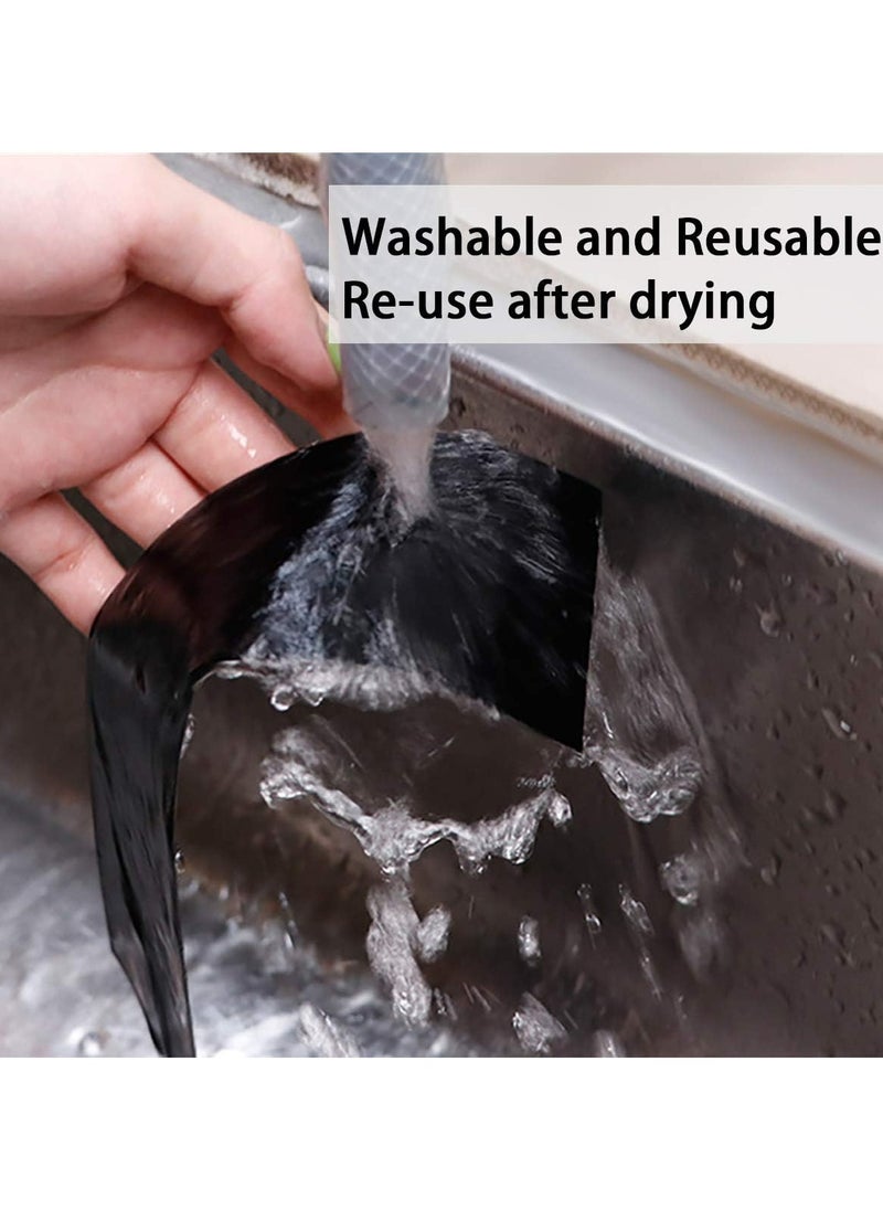 Oasisgalore 3D Carbon Fiber Sticker, Car Door Sill Protector, Universal Fit for Most Cars (7x300cm)  - Image 5