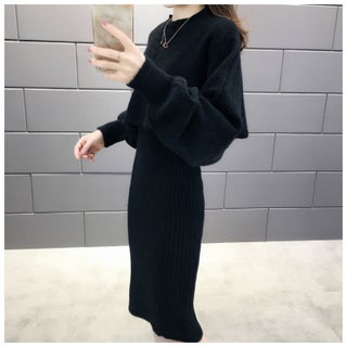 Z small early autumn matching high wool skirt suit avocado green knitted sweater suspender vest skirt two Black - pzsku/ZB7037C874C6F16ED6F1FZ/45/1750431575/dfd849c8-9382-43e2-ac35-60378b7f98f0