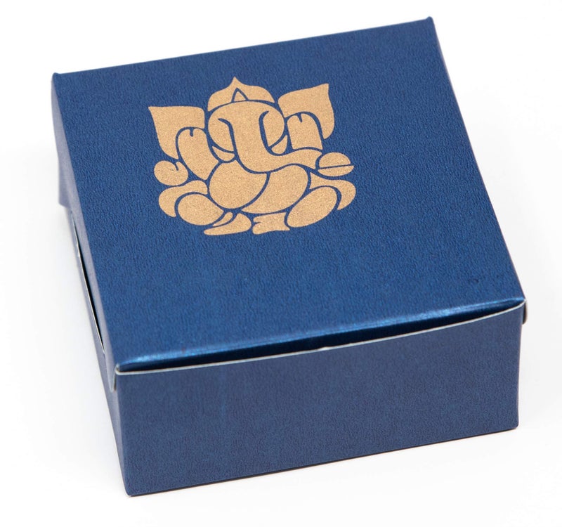 Desi Favors Ganesh Sweet Boxes for Indian Sweets, Cookies, Goodies, Mithai, Candy, Gift Boxes Handmade Bulk Mithai Box, Favor Boxes for Wedding, Pooja, 2.95x2.95x1.37 Inch (Pack of 8) - Image 2