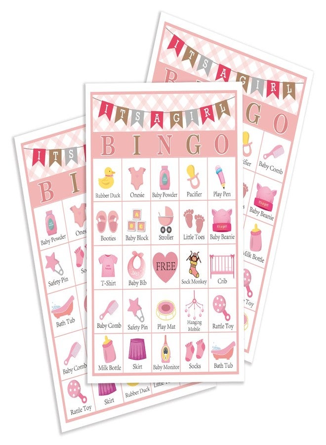 Tedea Baby Shower Bingo Games & Party Decorations - 24 Player Gender Reveal Game (A08) - Image 2