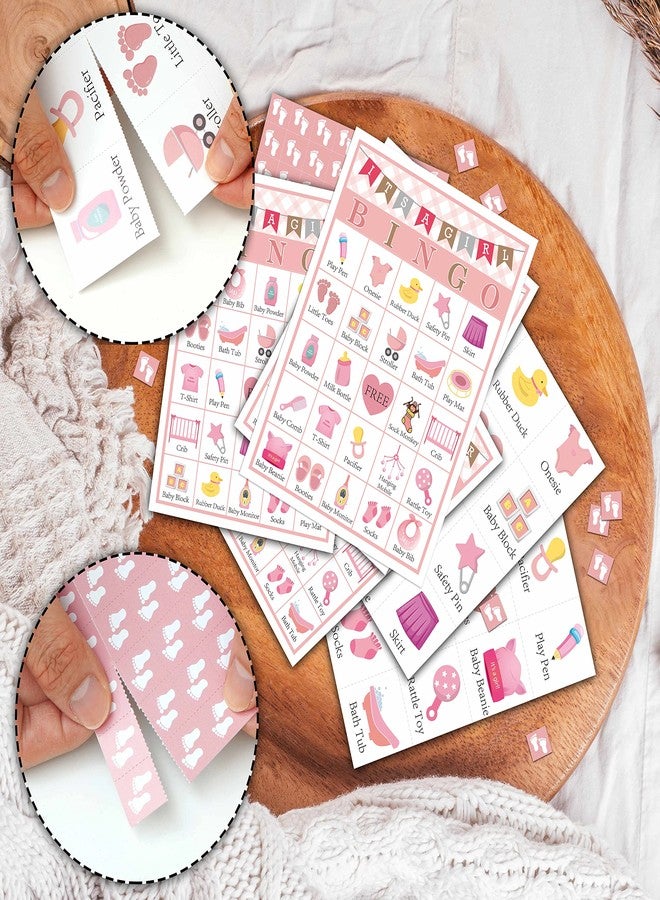 Tedea Baby Shower Bingo Games & Party Decorations - 24 Player Gender Reveal Game (A08) - Image 5