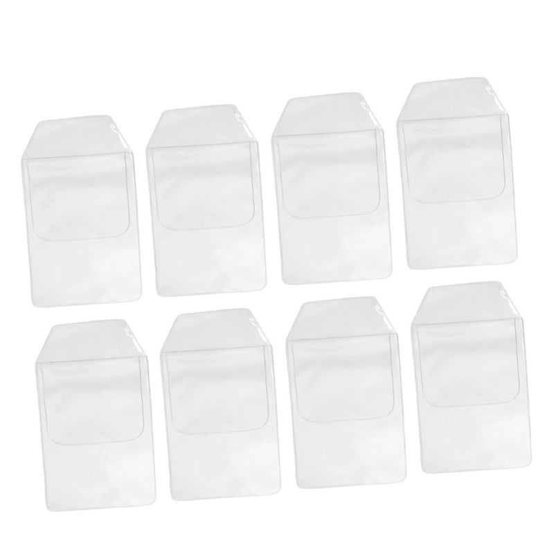 طقم واقي أقلام من PVC مقاوم للماء مكون من 8 قطع، أكمام جيبية مانعة للتسرب للأطباء والممرضات - Image 2