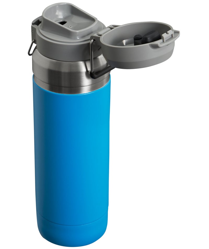Stanley 1064ml / 36oz - 18/8 Stainless Steel - Quick Flip Bottle - Azure - Image 2