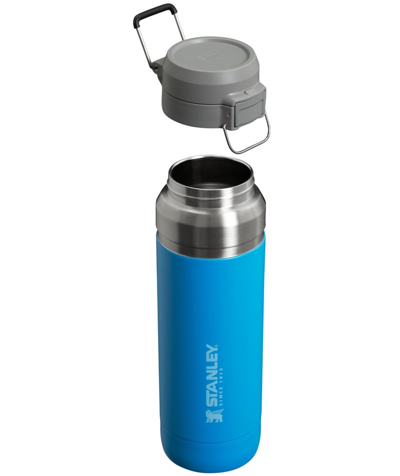 Stanley 1064ml / 36oz - 18/8 Stainless Steel - Quick Flip Bottle - Azure - Image 3