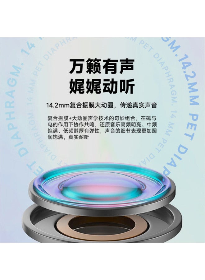 aigo Neckband Bluetooth Headphones Sports Wireless Neckband Semi-in-ear Noise Cancelling Long Battery Life Neck Hanging Earphones - Image 3