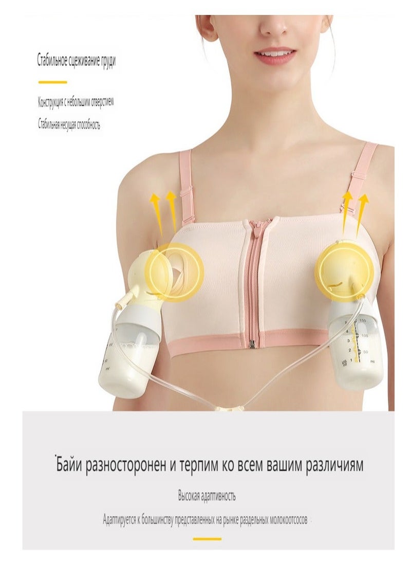 Medela versatile pumping and nursing bra pink - Image 4