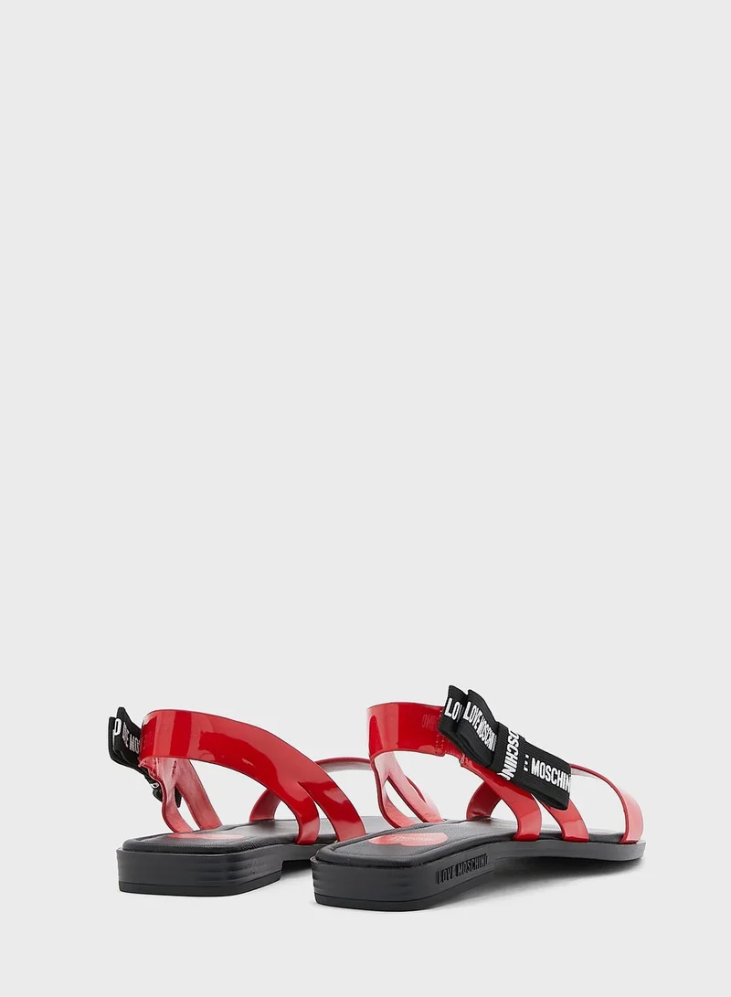 Love Moschino Ankle Strap Sandals