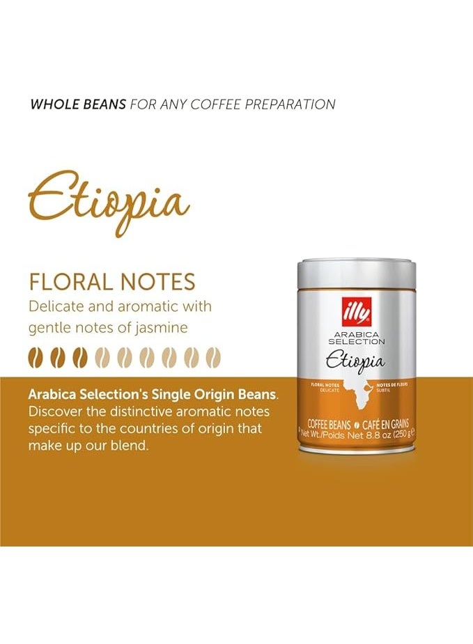 إيلي قهوة ارابيكا سيليكشن ايتوبيا من ايلي، 250 جرام، لون بني، حبيبة، وعاء - Image 3