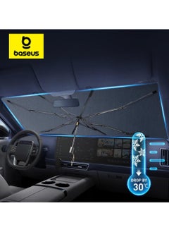 Baseus Cool Ride Car Windshield Sunshade - Black  - Image 3
