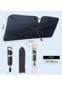 Baseus Cool Ride Car Windshield Sunshade - Black  - Image 1