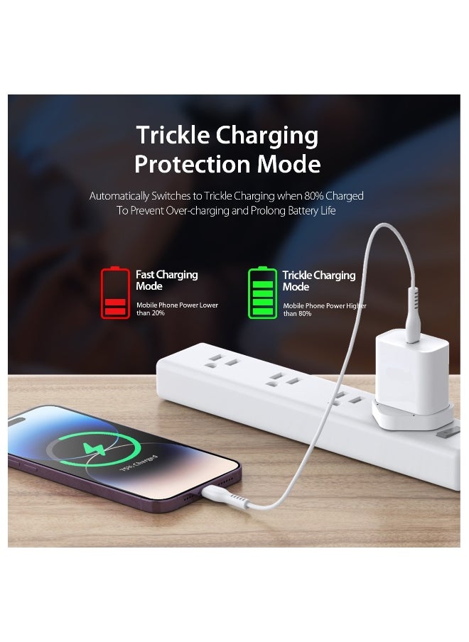 Generic - 1 pack USB C Plug 20W USB C Charger PD 3.0 Charging Power Adapter Type C Fast Wall Mobile Phone Charger UK USB-C Adaptor for iPhone 14 Pro Max iPad Samsung S22 Google Pixel 7 Tablet Laptop etc - Image 1
