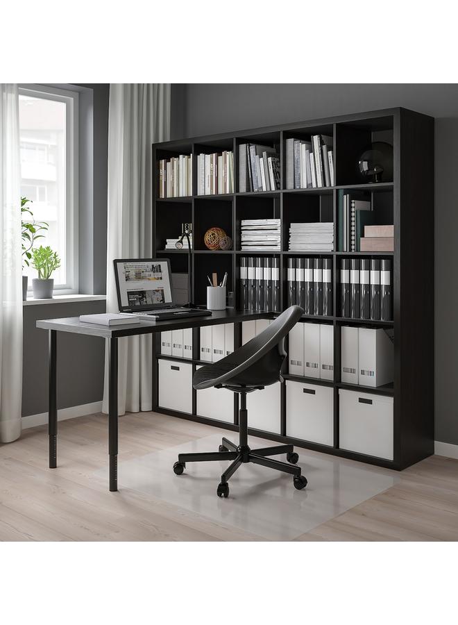 إيروريكس سطح الطاولة، أسود-بني، 120×60 سم - Image 2