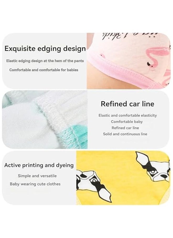 Beauenty 7PCS Baby Potty Training Underwear, Breathable Potty Training Pants, Toddler Training Underwear for 0-3 Years Baby Strong Absorbent Cotton Cute Training Pants (Boy, S)  - Image 5