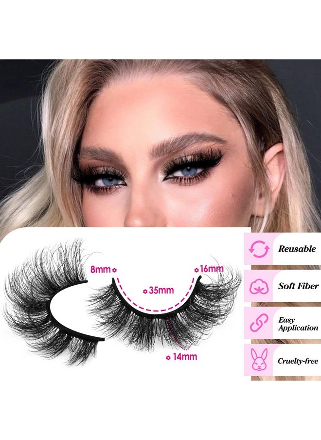 False Eyelashes Fluffy Wispy Mink Lashes 16Mm Natural Full Volume Pestañas Cat Eye Lashes 9 Pairs By Yawamica Black - pzsku/ZB703D8041F6A6F9F67E7Z/45/_/1707975632/36be16b7-0fa7-44c7-8b4f-77246ffba26f