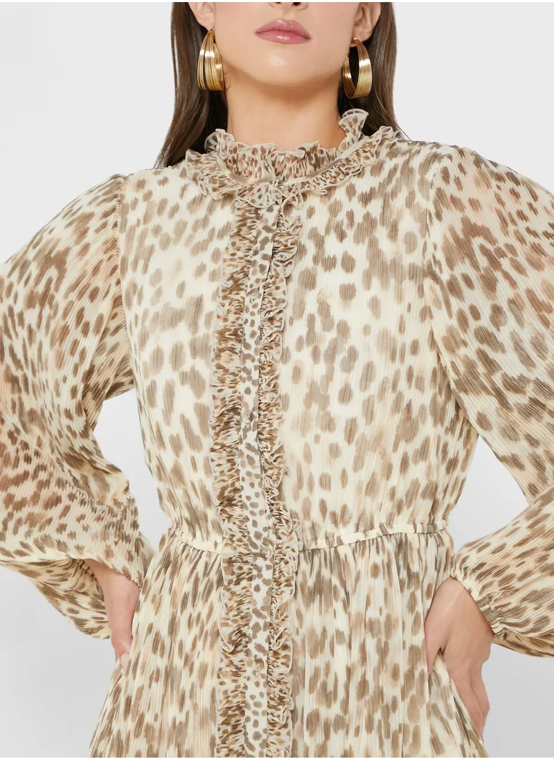 French Connection Floral Print Dress