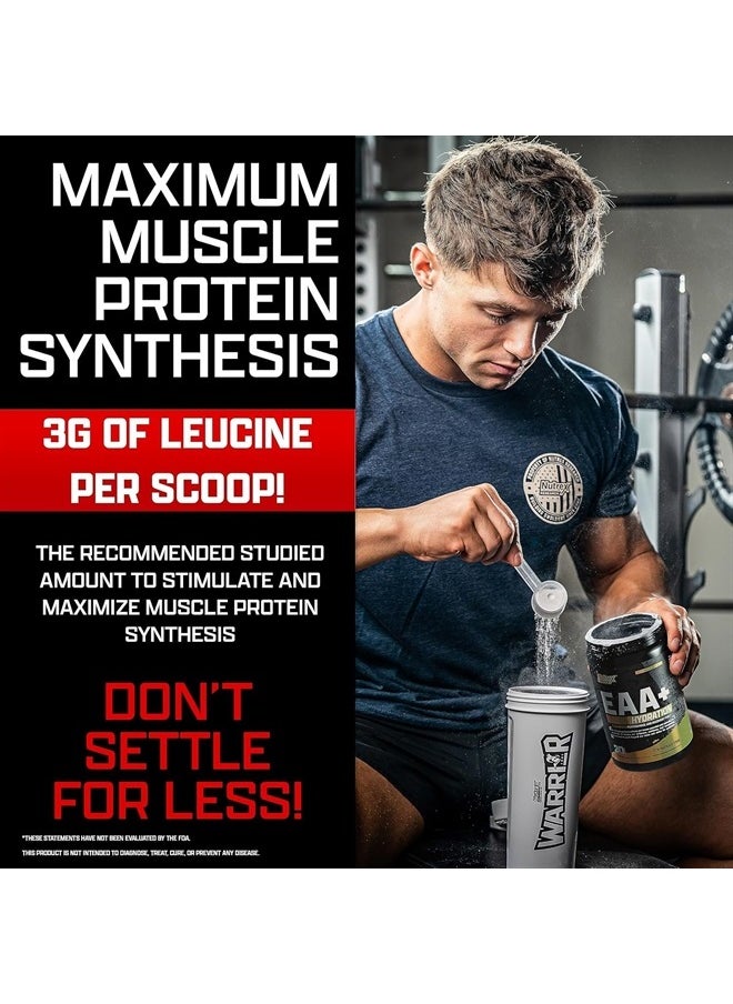 Nutrex Research EAA Hydration | EAAs + BCAA Powder | Muscle Recovery, Strength, Muscle Building, Endurance | 8G Essential Amino Acids + Electrolytes | Strawberry Watermelon 30 Serving  - Image 3