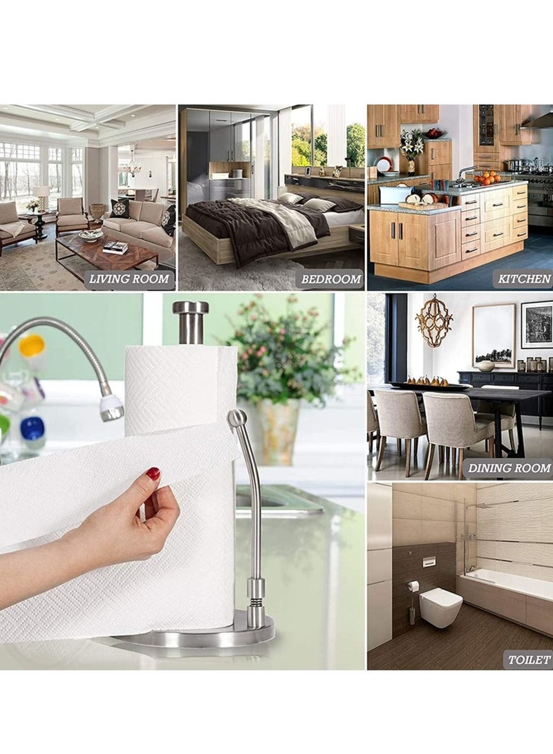 Die-Cast Metal Paper Towel Holder  Standing Paper Towel Holder Hotel Napkin Rack - Image 5