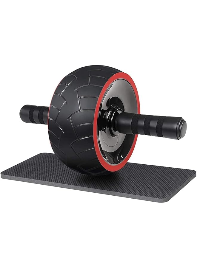 X spring Ab Roller Wheel Ab Roller for Abs Workout Ab Wheel Roller for Core Workout Ab Exercise Equipment for Home Gym Ab Workout Equipment with Kneepad Men and Women Rounded edges Non slip - Image 1