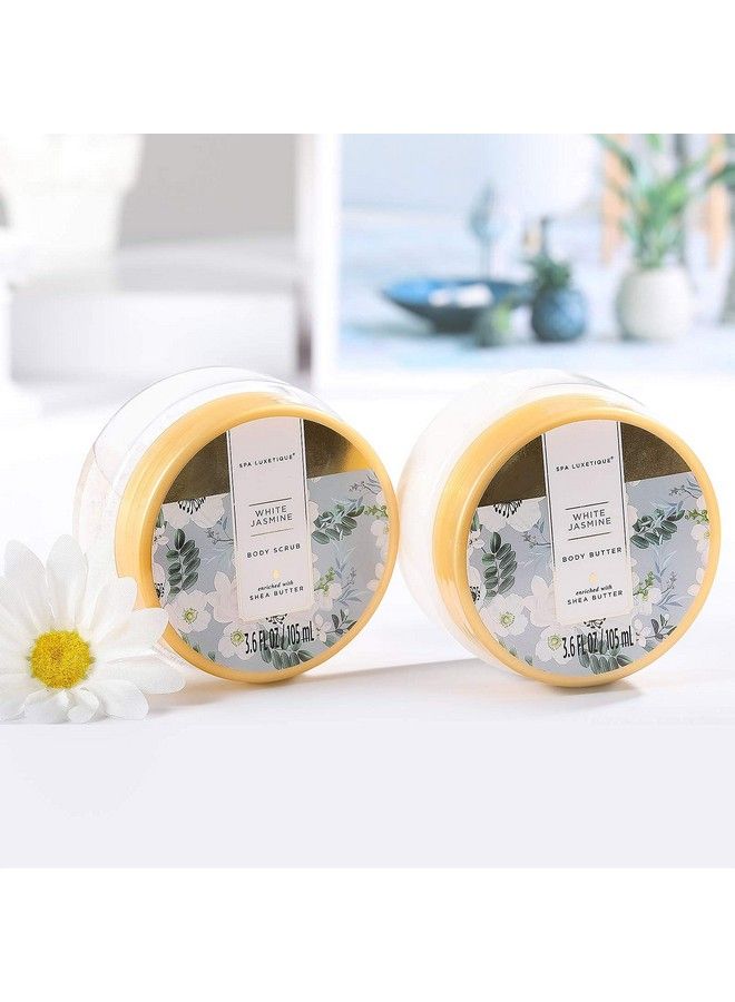 spa luxetique Gift Basket For Women Spa Luxetique Spa Bath Kit 12Pcs Relaxing Spa Gift Basket With Shower Gel Bath Salt Essential Oil Body Lotion Body Scrub Cloth Box Gifts For Mom - Image 5