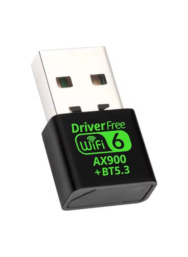 X-level - Bluetooth Wireless USB WiFi Adapter, Mini WiFi 6 USB Adapter Dual Band 5GHz 600Mbps + 2.4GHz 286Mbps,USB Wireless Adapter for Desktop PC Laptop,Support Windows 11/10/7 - Image 1
