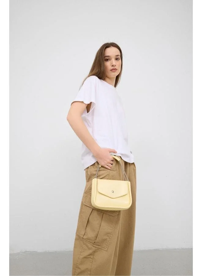 Shule Bags  Soshe Hand and Crossbody Bag - Yellow. for Women | Best Price UAE