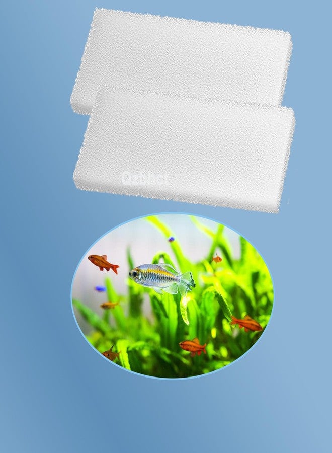Qzbhct 12 Pcs Foam Filter Pads Compatible with Fluval U3 Canister Filter Aquarium Bio Sponge Replacement - Image 3