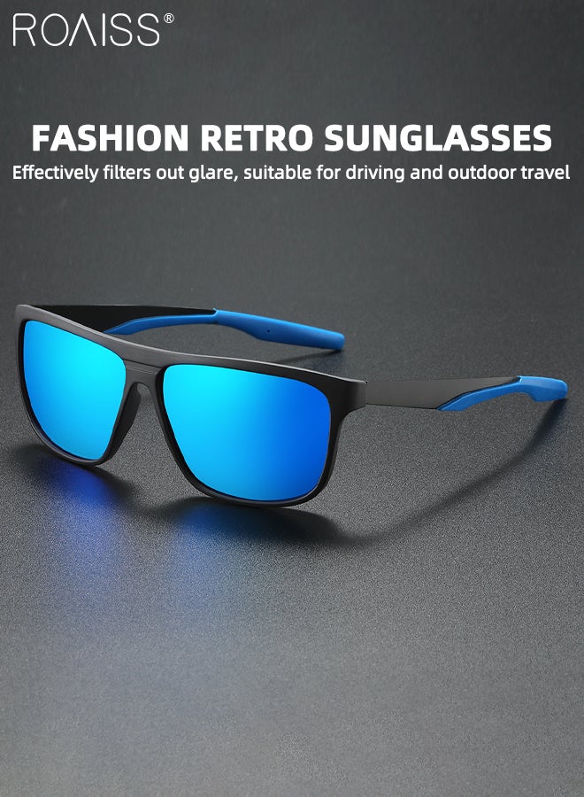 roaiss Fashion Classic Polarized Sunglasses Men Women Outdoor Square Sun Glasses Sports Driving Cycling Anti-glare Goggle Travel Fishing Riding Shades with TR Frame - Image 4