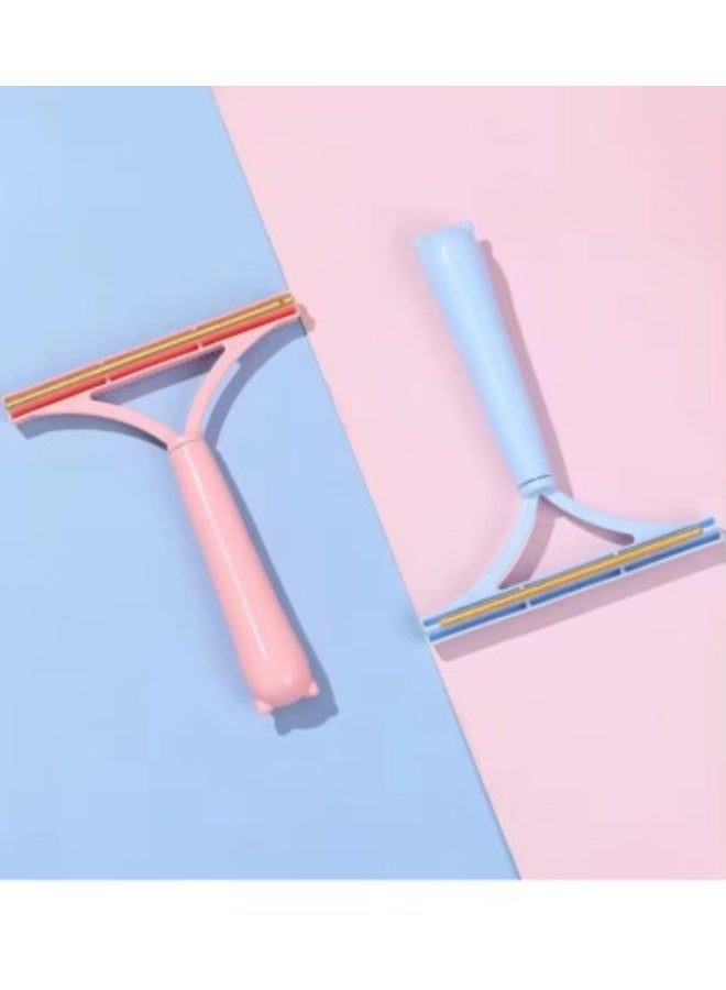 عرض قطعتين: لمامة الوبر اليدوية للملابس – إزالة فعالة للوبر والشعر