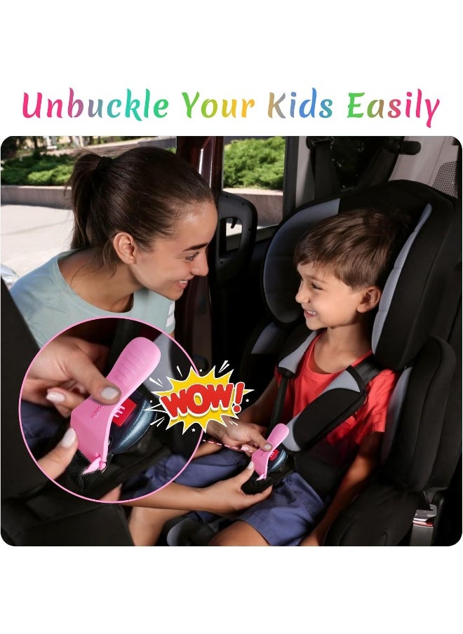 Nano Shield - Nano shield Buckle Release Tool, Easy Unbuckle Opener Aid for Kids, Seniors, and Long Nails, Ideal for School Drop-Offs and Travel, Easily Unlocks, Durable & Easy to Use, 1Pack Pink - Image 1