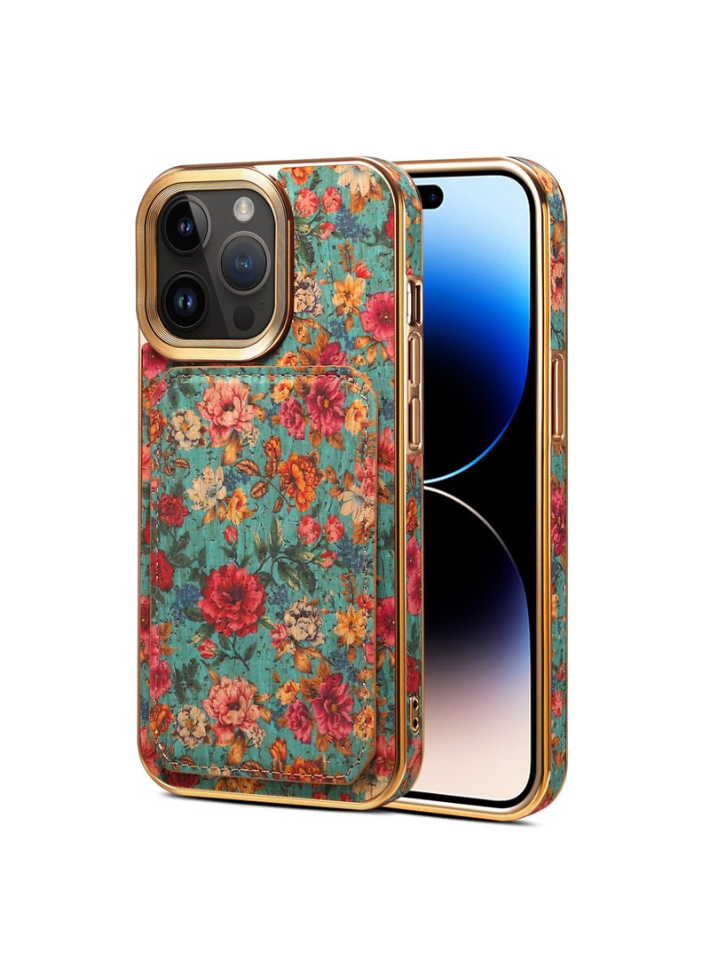 general iPhone 16 Pro Max Back Cover Card Holder Case Full-Coverage Shockproof Design Portable Storage