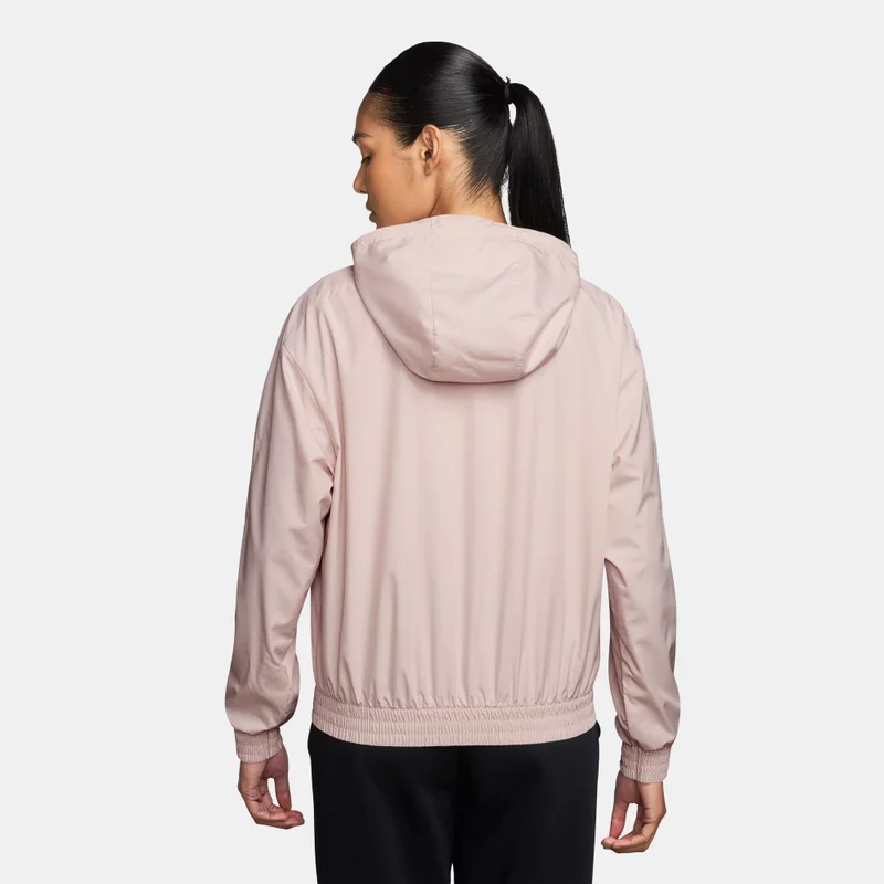 Nike Pink Women's Sportswear Classic Wovens UV Hooded Jacket for Women | Best Price UAE