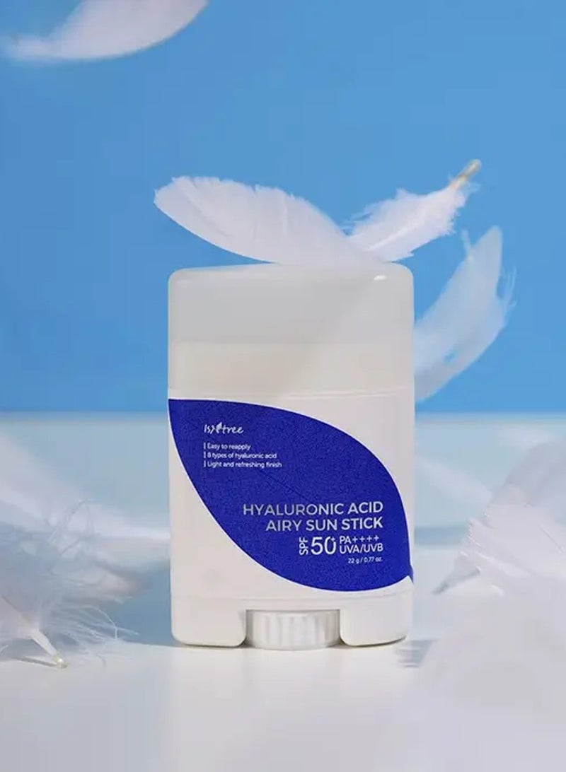 ايسنتري عصا حماية من الشمس بحمض الهيالورونيك مع عامل حماية من الشمس 50+ PA++++ 22 جرامًا - Image 2