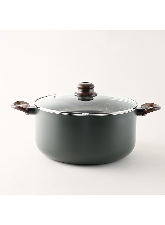 ALBERTO وعاء طهي ألبرتو بني جرانيت 28 سم - Image 1