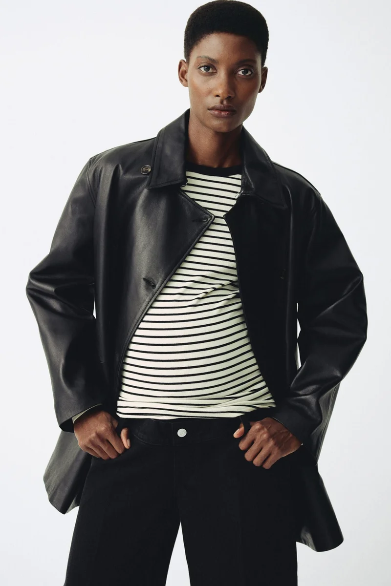 H&M MAMA Ribbed jersey top