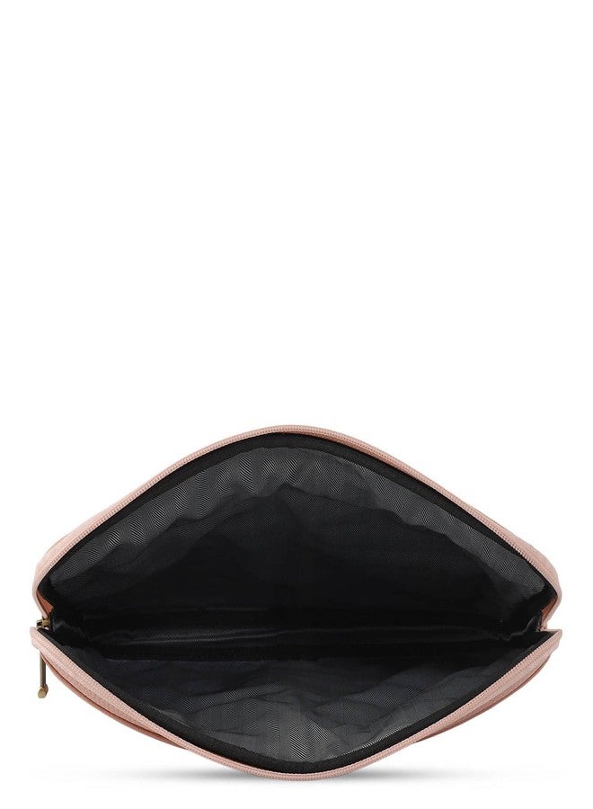 Da Milano Leather Laptop Bag for Men & for Women - Fits Up To 13" - Pink (10116S) - Image 4