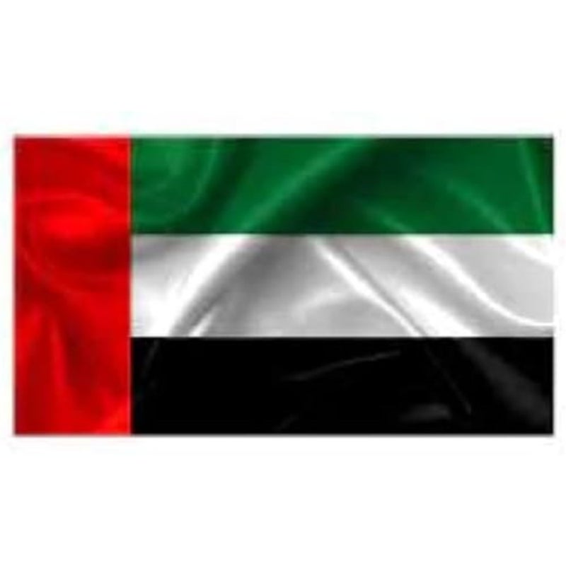UAE Flag for National Day Flag Day Celebration 1 PCS Home Office Decor Polyester Fabric 90 x 150 cm - Image 1