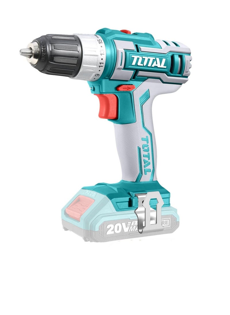 توتال TOTAL مثقاب دقاق لاسلكي Li Ion 20 فولت بالإضافة إلى طقم كومبو خلاط يدوي لاسلكي TOSLI23062  - Image 1