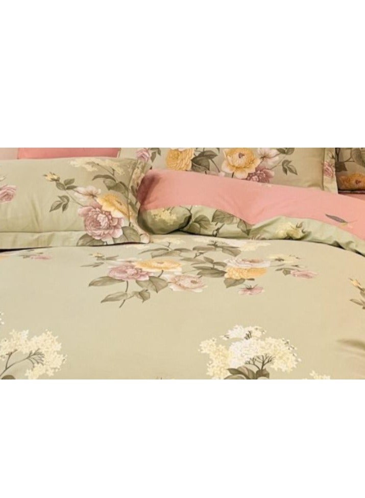 Bed Sheet Style — French High-End 60 Thread Pure Cotton Embroidered Bedding Four Piece Set - Image 5
