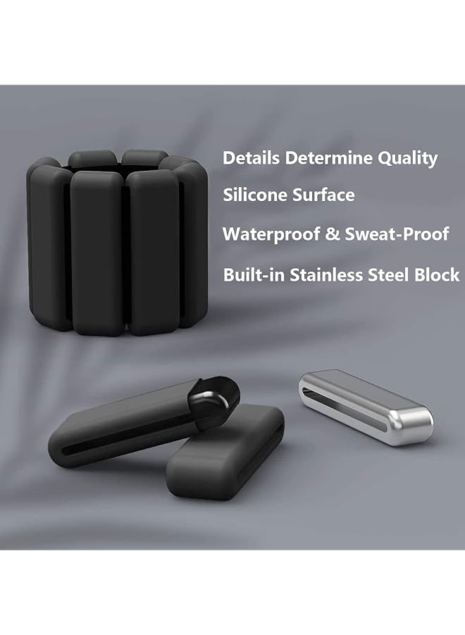 X spring Wrist Weights Set of 2 Adjustable Ankle Weights for Women and Men Perfect for Strength Training Walking Running and Aerobic Exercise - Image 3