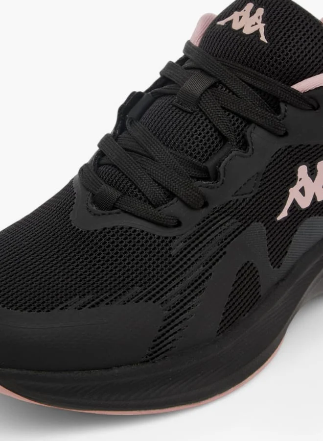 Kappa Women's Panelled Sports Shoes with Lace-Up Closure