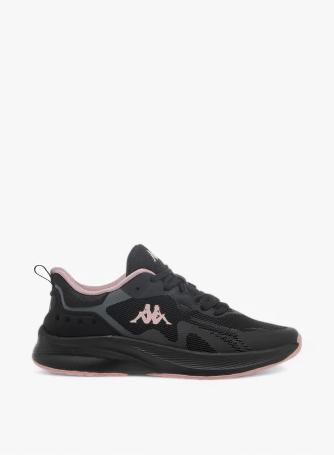 Kappa Women's Panelled Sports Shoes with Lace-Up Closure