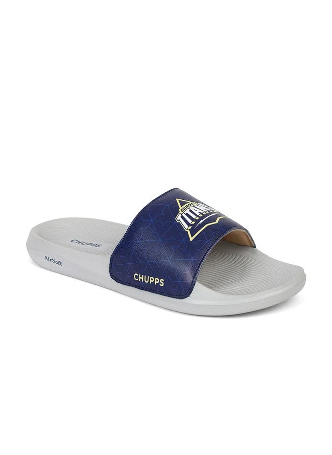 تشيبس Navy Blue Gujarat Titans Sliders for Men
