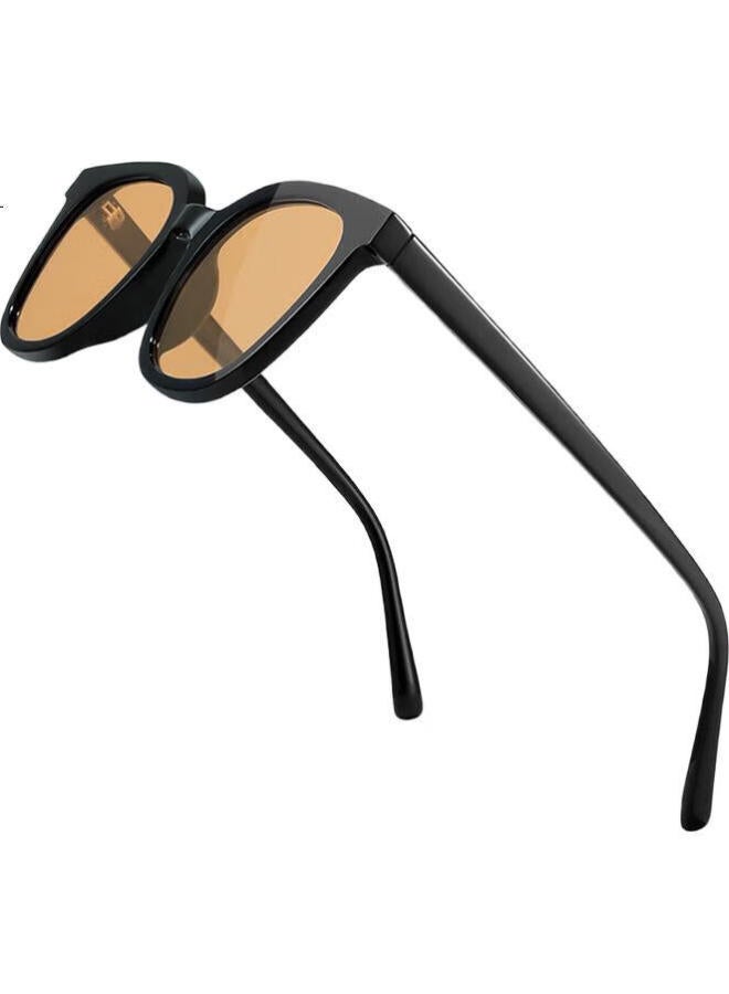 CAPONI Polarized Brown Gm Sunglasses, Day And Night Use, For Men And Women, Night Vision Glasses, High-Definition Anti-Uv Driving Glasses - Image 3