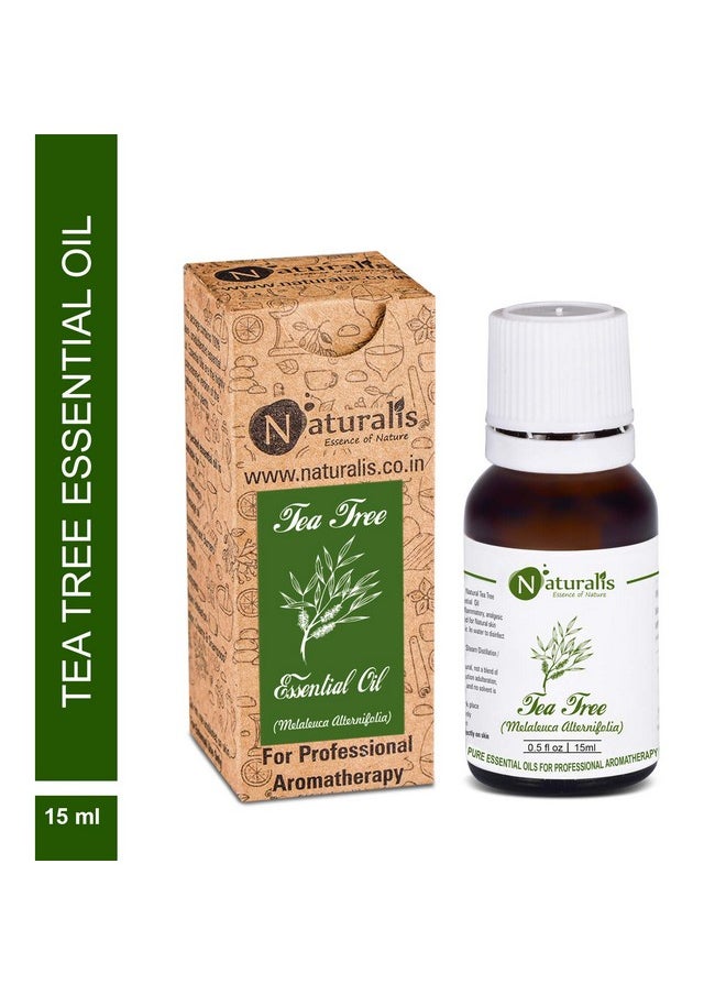 Naturalis Naturalis 100% Pure & Natural Essential Oil Tea Tree Oil - 15Ml Pack of 4  - Image 3