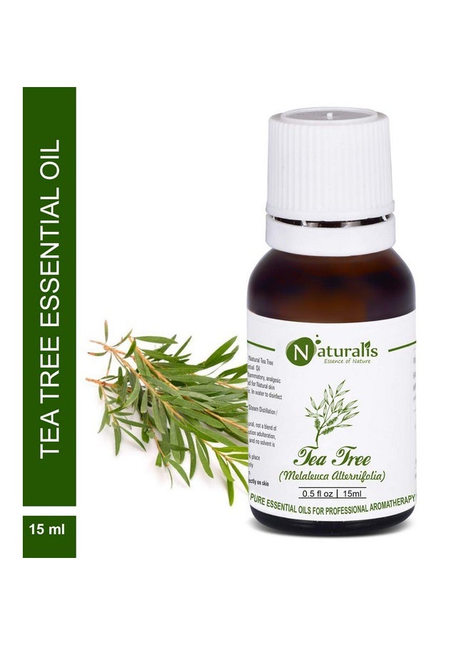 Naturalis Naturalis 100% Pure & Natural Essential Oil Tea Tree Oil - 15Ml Pack of 4  - Image 2