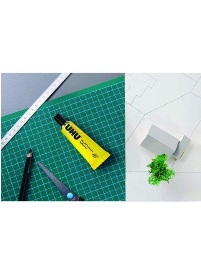UHU all purpose adhesive clear glue 33ml tube better value than the 35ml version - Image 1