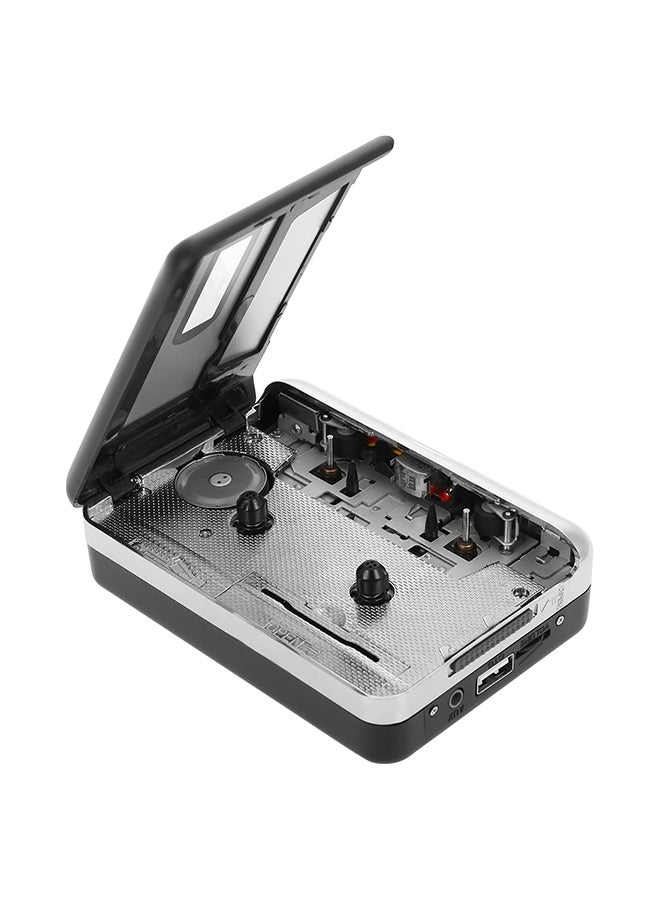 Cassette Tape-To-MP3 Converter With Earphones V241 Black/White  - Image 2