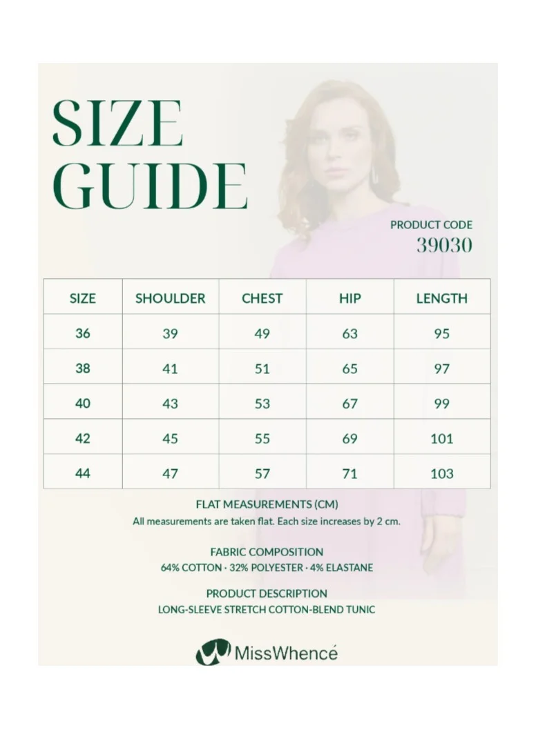 MissWhence  Elegant Relaxed Long Tunic for Women - Grey for Women | Best Price UAE