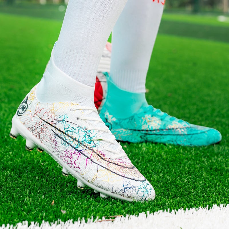 Training Children Professional Long Dingtalk Broken Youth Plus Size Sneaker Male And Female Students Football Shoe Competition - Image 1